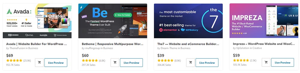 ThemeForest MarketPlace