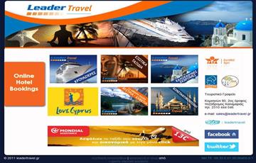 Σχεδίαση ιστοσελίδας leadertravel.gr  - no.324