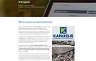Κατασκευή εταιρικής ιστοσελίδας kaparelis.gr - no.850
